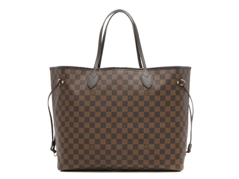 LOUIS VUITTON Neverfull Tote Bag Damier